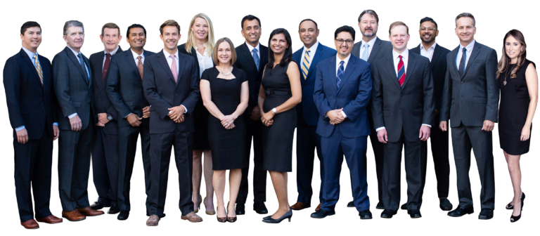 A group photo of all Florida Eye Specialists physicians standing