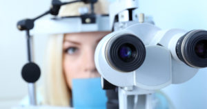 Woman Eye Exam | Florida Eye Specialists