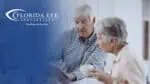 Florida Eye Specialists patients observing their tablet